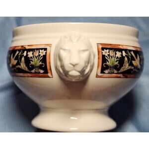 Villeroy & Boch Intarsia Lion Head Soup Bowl Chateau Collection Germany